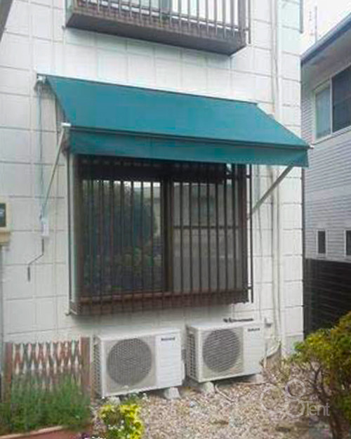 巻上げテントを戸建住宅に施工｜ちょっとした日よけに