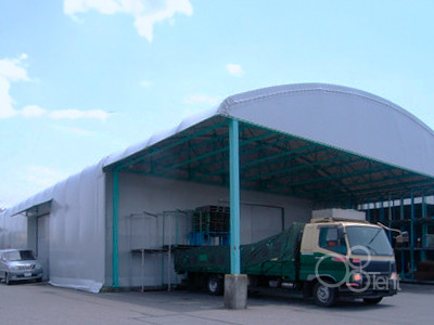建築確認申請型テント倉庫・上屋テント｜愛知県