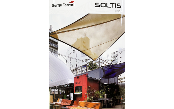 フェラーリ「ソルティス86」｜防炎・UV・遮熱に優れたメッシュ素材