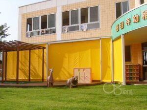 屋外用電動ロールスクリーン