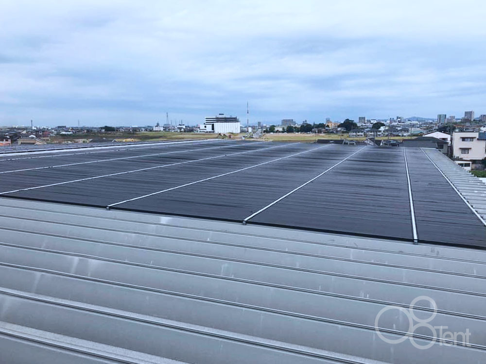 屋根用の遮熱シートの張り替え施工｜愛知県豊橋市