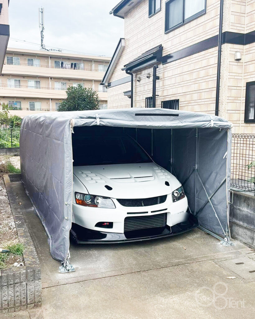 アコーディオンガレージ（合田産業） アコーディオンガレージ（折り畳み式車庫）| 車庫・ガレージ｜合同産業