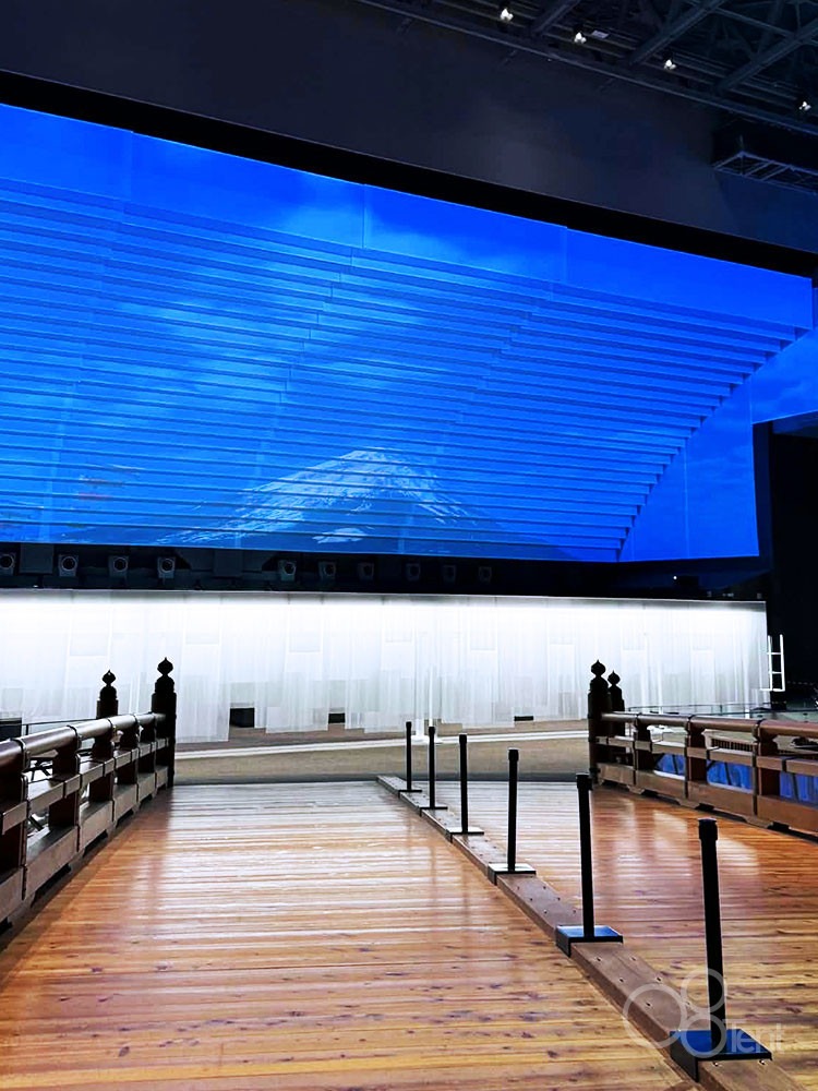 スクリーン膜＋のれん膜を博物館に施工｜東京都墨田区