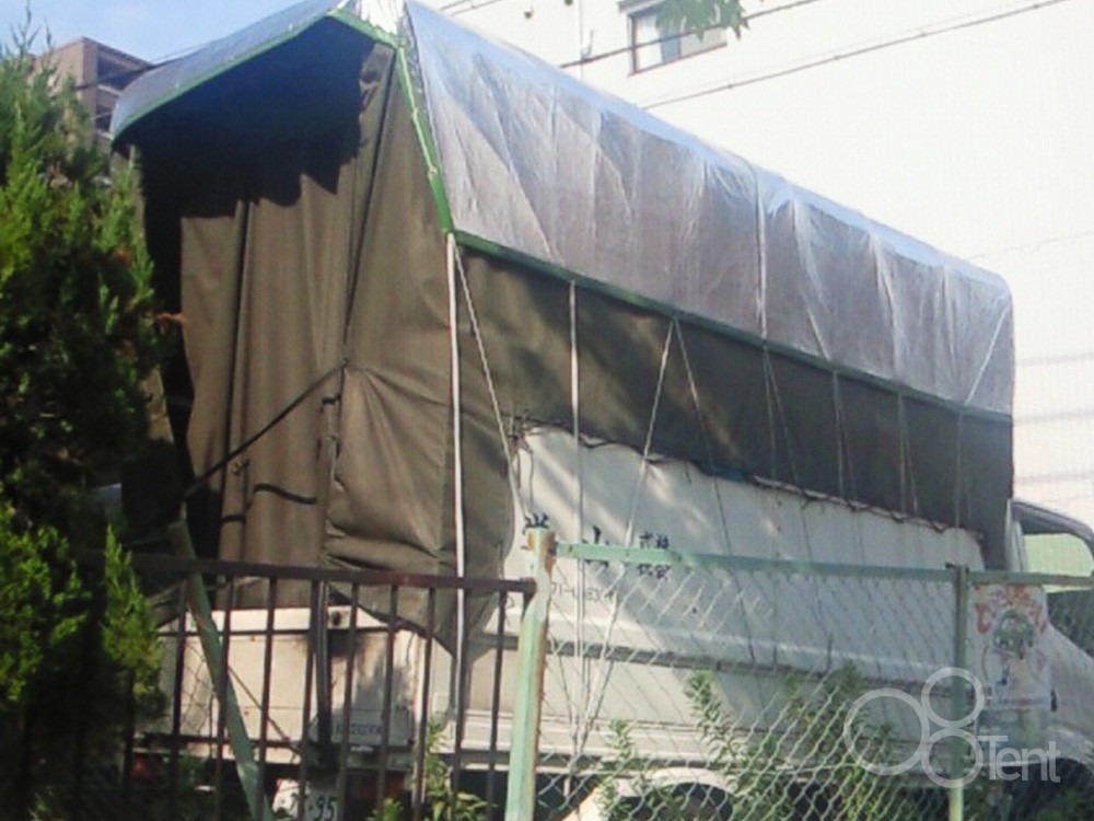 トラック荷台用 アルミプチ（アルミ遮熱）遮熱カバー